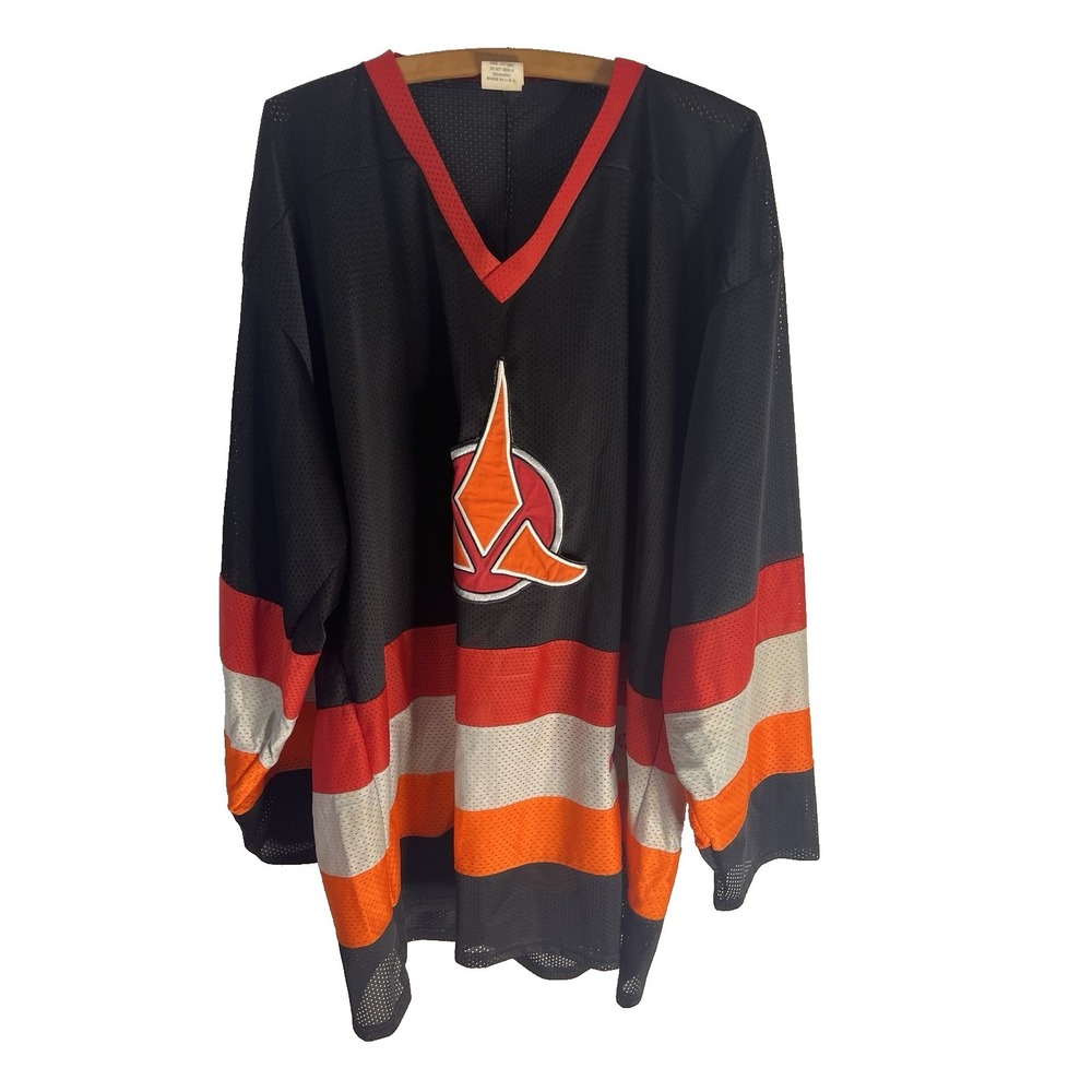 Rare‎ Vintage 1996 Star Trek Klingon Empire Hockey Style Jersey One Size